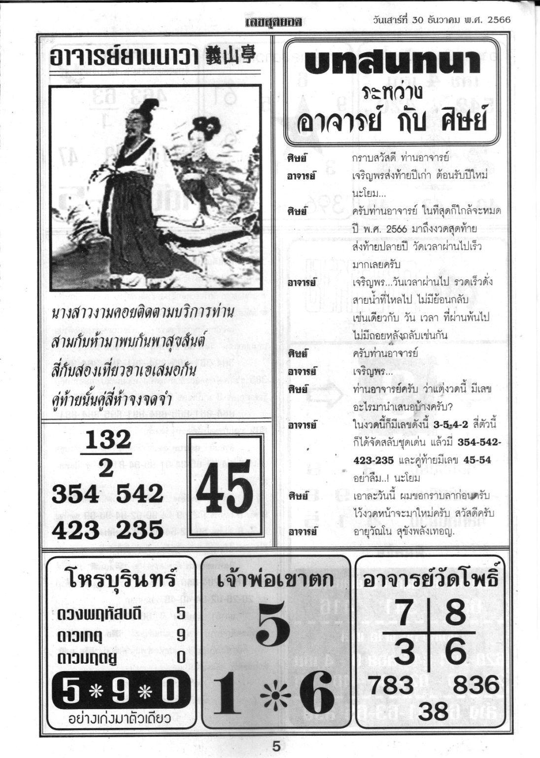 Thai Lottery First Paper Pc Magazine Tips Thai Lottery